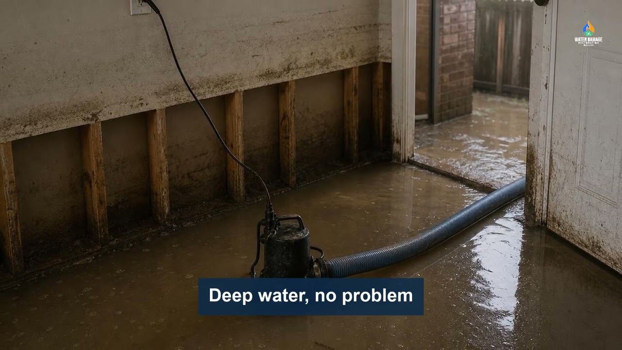 Video thumbnail: water extraction in Dallas TX